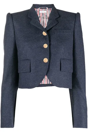 Thom Browne Cropped single-breasted blazer