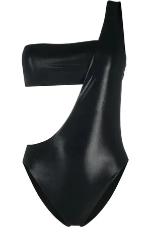 Calvin Klein Cut-out one-shoulder swimsuit