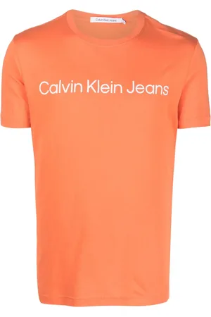 Calvin Klein Logo-print crew-neck T-shirt