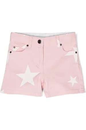 Stella McCartney Star-print denim shorts