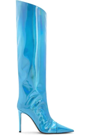 ALEXANDRE VAUTHIER Alex 105mm metallic-finish boots