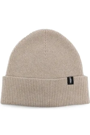 MACKINTOSH Logo-tag recycled cashmere beanie