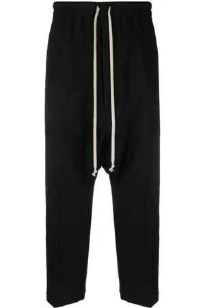 Rick Owens Drop-crotch virgin-wool trousers
