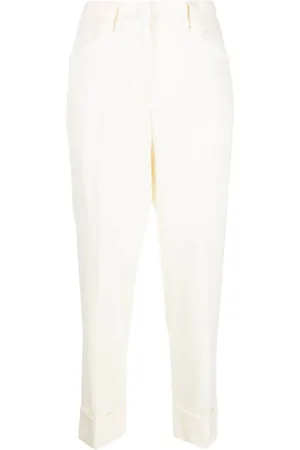 Fabiana Filippi Cropped virgin wool trousers