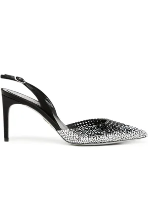 RENE CAOVILLA Jackie 70mm crystal-embellished pumps