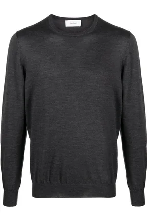 LARDINI Crew-neck wool jumper