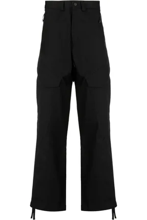 Moncler Logo-patch straight-leg trousers