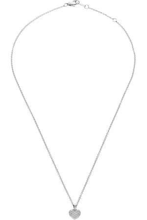 Louis Vuitton pre-owned 18kt White Gold Dentelle Diamond Pendant Necklace -  Farfetch