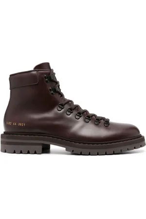 Common projects sales lace up boots