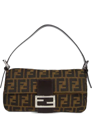 Fendi Pre-Owned 1990-2000 Zucca Baguette Shoulder Bag - Farfetch