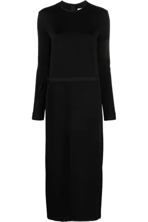 Jil Sander Drawstring-waist midi dress