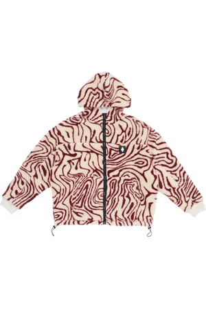 MARCELO BURLON Printed fleece jacket