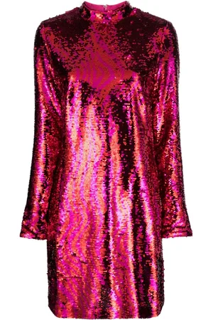 Chiara Ferragni Sequinned tulle minidress