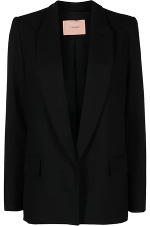 Twin-Set Wool-blend blazer
