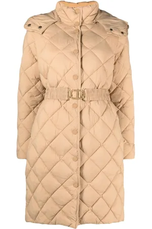 Twin-Set Diamond-quilted coat