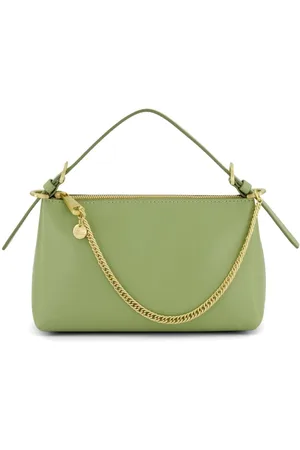 Zac Posen Eartha Earthette Chain Mini Top Handle Crossbody Steel