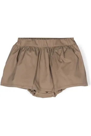 DOUUOD KIDS Elasticated-waistband miniskirt