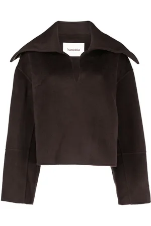 Nanushka Maxe V-neck knitted jumper