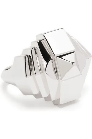 Statement Rockaway Pyramid sterling ring