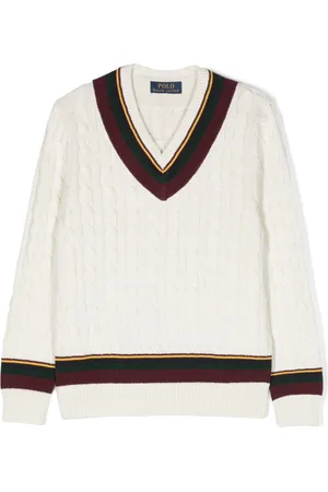 Ralph Lauren V-neck cotton jumper