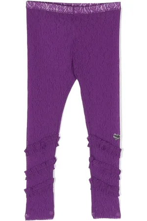 Kids Purple Oliwia Leggings by Molo on Sale