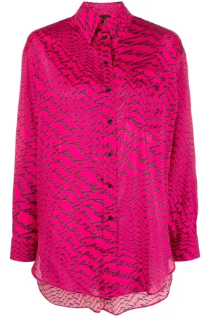 Pinko Logo-print long-sleeve shirt