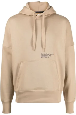 Calvin Klein Layered Address Hwk drawstring hoodie