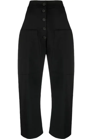STUDIO NICHOLSON Straight-leg cropped trousers