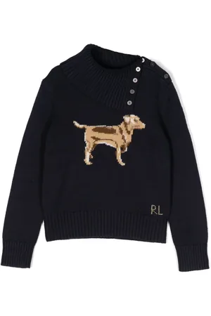 Ralph Lauren Intarsia-knit wool jumper