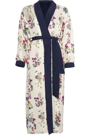 ERES Floral-print tied-waist gown
