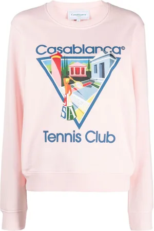 Casablanca Tennis Club print sweatshirt