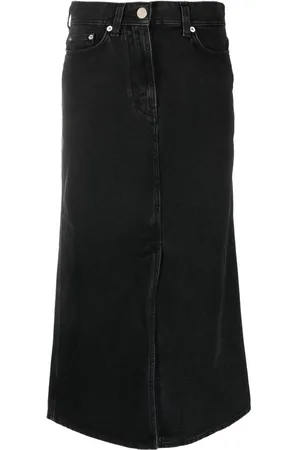 Loulou Studio Organic-cotton midi skirt