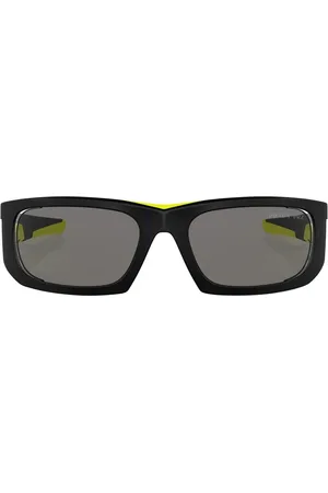 Prada Logo-print cut-out sunglasses