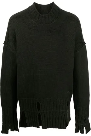 A-cold-wall* Distressed wool jumper