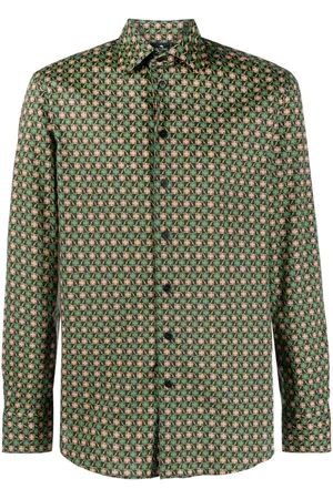 Etro Graphic-print long-sleeve shirt