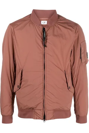 C.P. Company Lens-detail zip-up bomber jacket