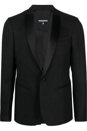 Patrizia Pepe Slim-cut tuxedo suit jacket