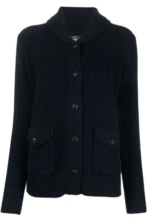 Ralph Lauren Button-up ribbed-knit cardigan