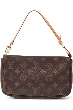 Louis Vuitton Clutch bags Brown Cloth ref.64788 - Joli Closet