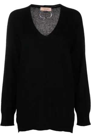 Twin-Set V-neck cashmere jumper