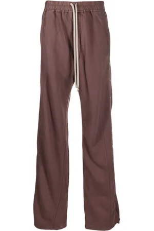 Rick Owens Pusher cotton track pants