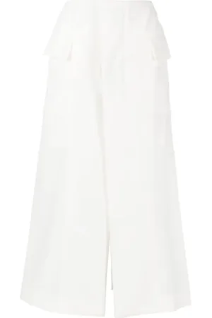 SACAI Asymmetric midi skirt