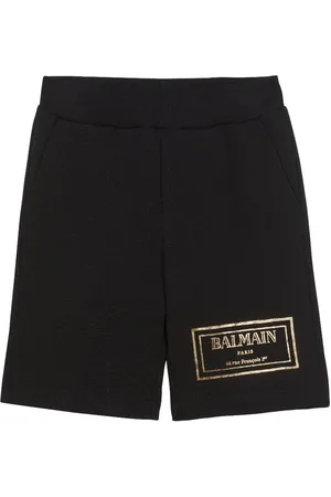 Balmain Logo-print track shorts