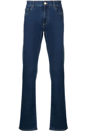 CANALI Mid-rise slim-fit jeans
