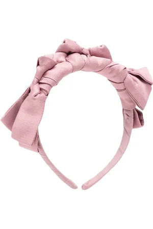 SHATHA ESSA Bow-embellished hair band