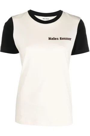 WALES BONNER Logo-embroidered T-shirt