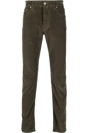 Jacob Cohen Slim-fit cotton corduroy trousers