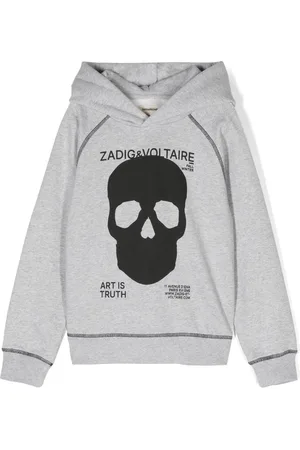 Zadig & Voltaire Logo-print cotton hoodie