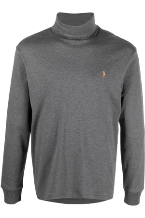 Ralph Lauren Logo-embroidered roll-neck jumper