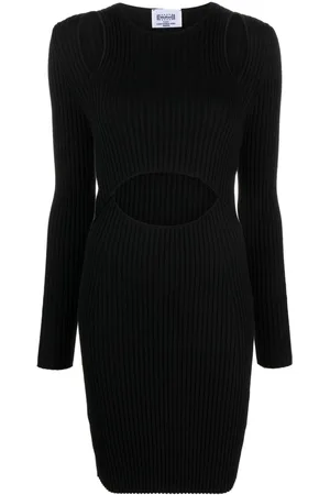 Wolford X Simkhai contoured ribbed-knit minidress